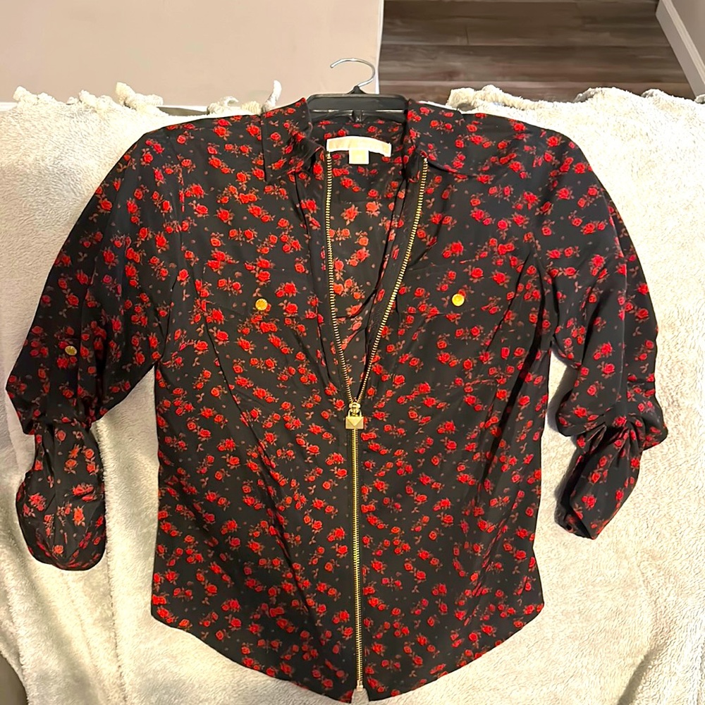 MK long sleeve blouse
